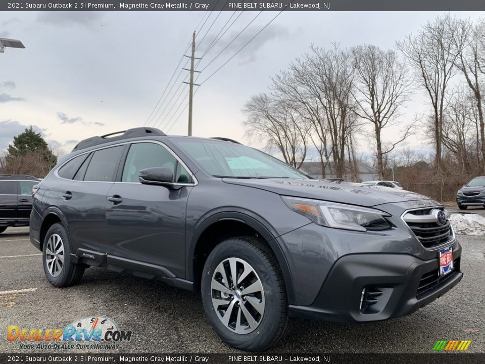 2021 Subaru Outback 2.5i Premium Magnetite Gray Metallic / Gray Photo #1