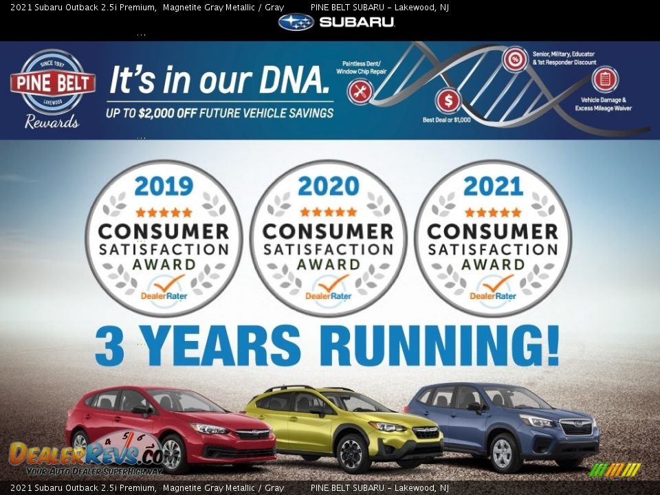 Dealer Info of 2021 Subaru Outback 2.5i Premium Photo #5