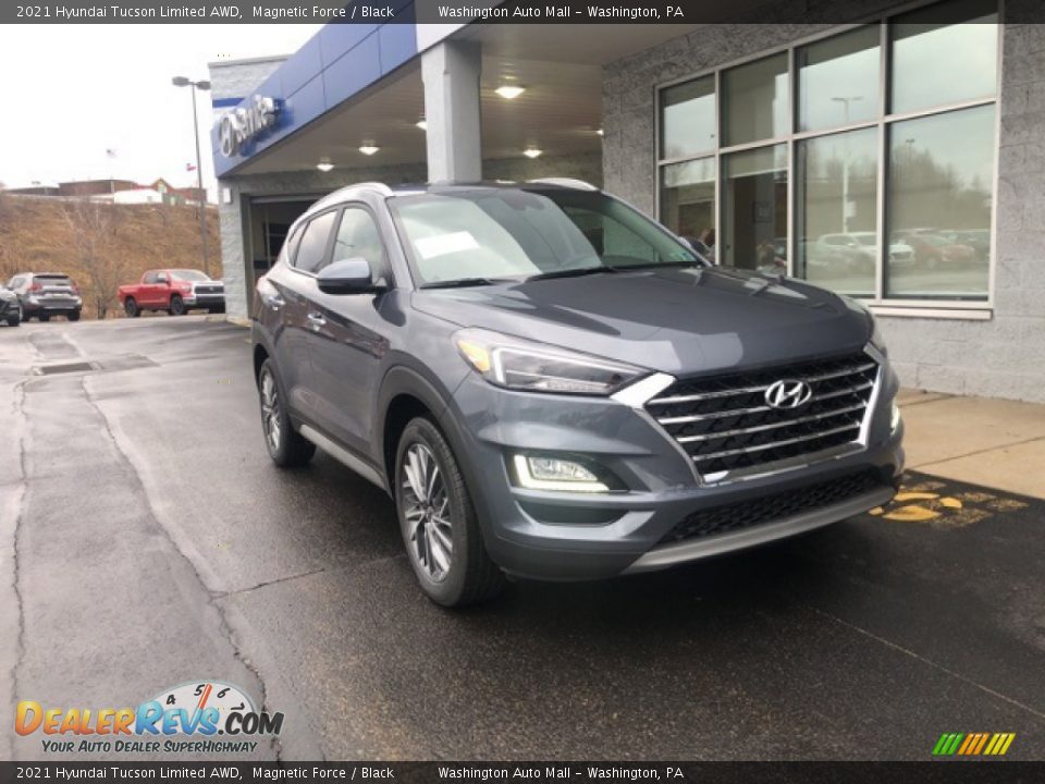 2021 Hyundai Tucson Limited AWD Magnetic Force / Black Photo #1