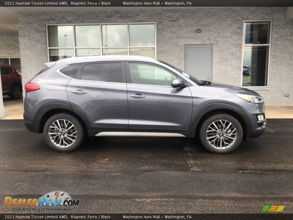 2021 Hyundai Tucson Limited AWD Magnetic Force / Black Photo #2