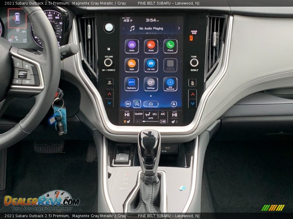 2021 Subaru Outback 2.5i Premium Magnetite Gray Metallic / Gray Photo #11