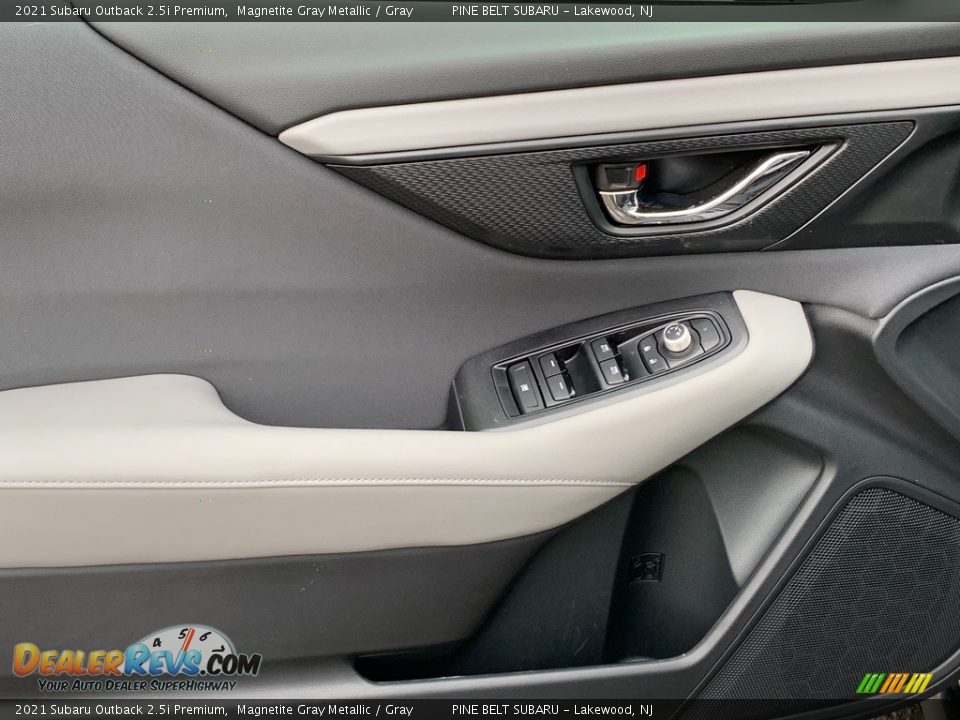 2021 Subaru Outback 2.5i Premium Magnetite Gray Metallic / Gray Photo #13