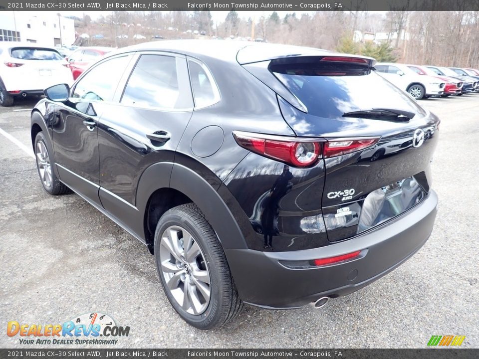 2021 Mazda CX-30 Select AWD Jet Black Mica / Black Photo #6