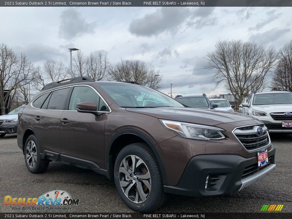 2021 Subaru Outback 2.5i Limited Cinnamon Brown Pearl / Slate Black Photo #1