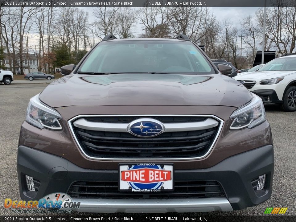 2021 Subaru Outback 2.5i Limited Cinnamon Brown Pearl / Slate Black Photo #3