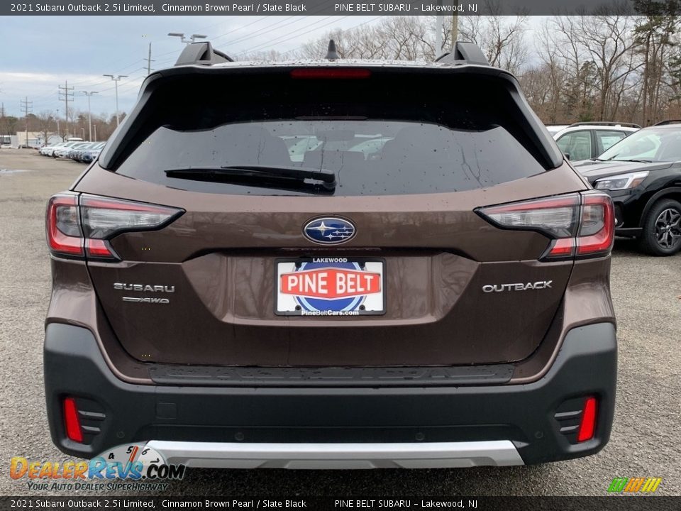 2021 Subaru Outback 2.5i Limited Cinnamon Brown Pearl / Slate Black Photo #7