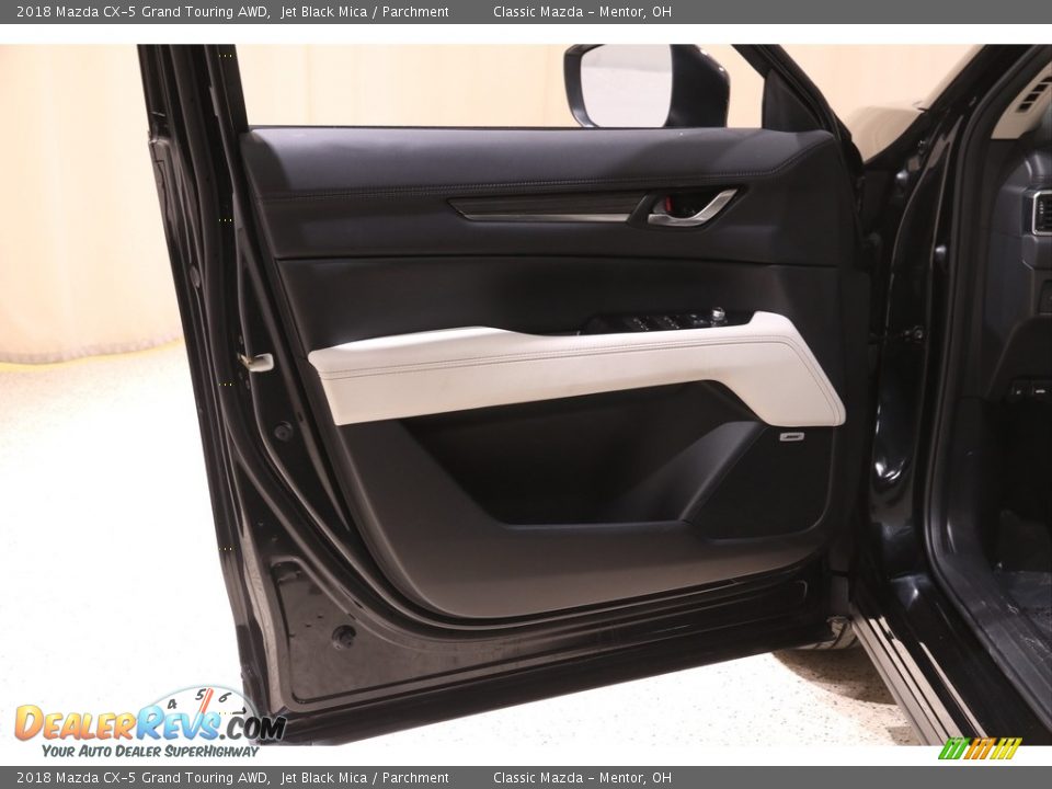 2018 Mazda CX-5 Grand Touring AWD Jet Black Mica / Parchment Photo #4