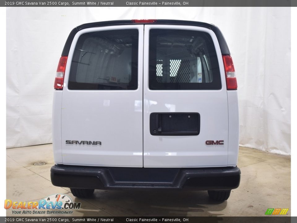 2019 GMC Savana Van 2500 Cargo Summit White / Neutral Photo #3