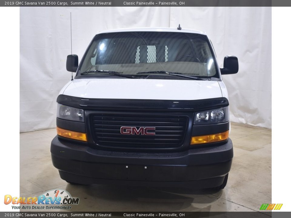 2019 GMC Savana Van 2500 Cargo Summit White / Neutral Photo #4