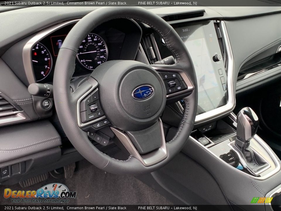 2021 Subaru Outback 2.5i Limited Cinnamon Brown Pearl / Slate Black Photo #12