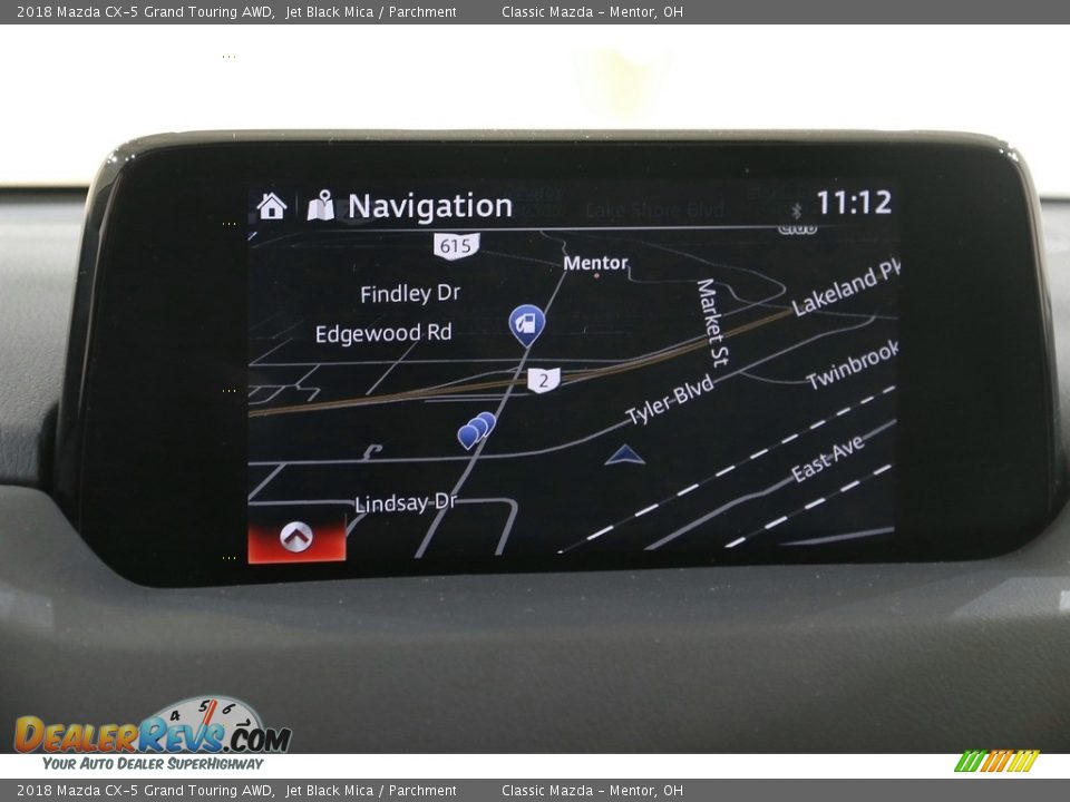 2018 Mazda CX-5 Grand Touring AWD Jet Black Mica / Parchment Photo #10