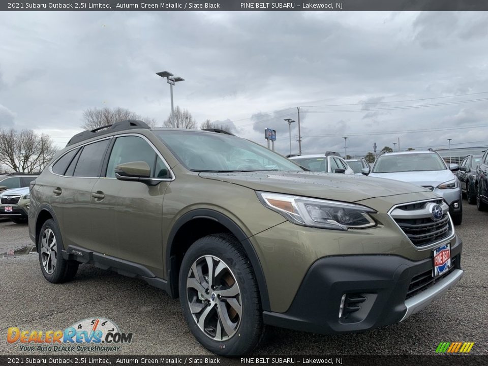 2021 Subaru Outback 2.5i Limited Autumn Green Metallic / Slate Black Photo #1