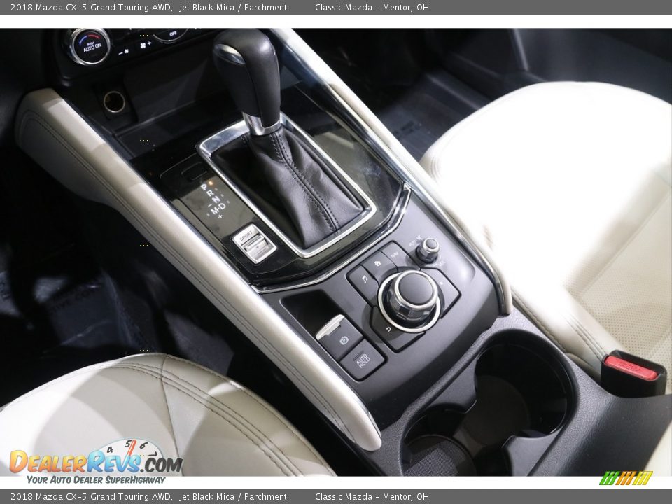 2018 Mazda CX-5 Grand Touring AWD Jet Black Mica / Parchment Photo #14