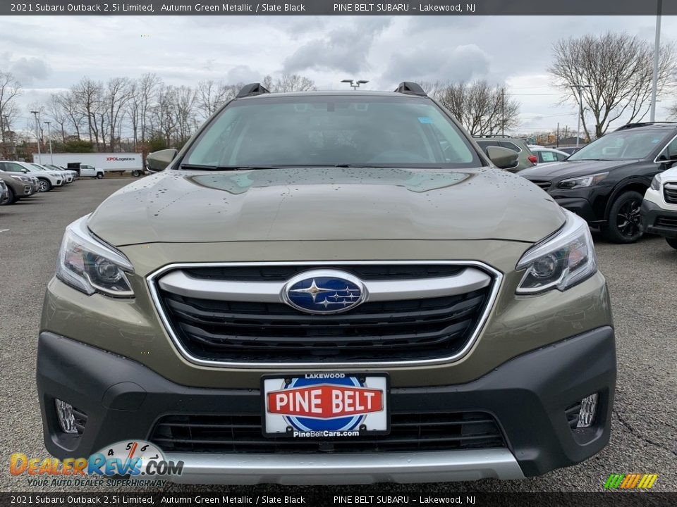 2021 Subaru Outback 2.5i Limited Autumn Green Metallic / Slate Black Photo #3