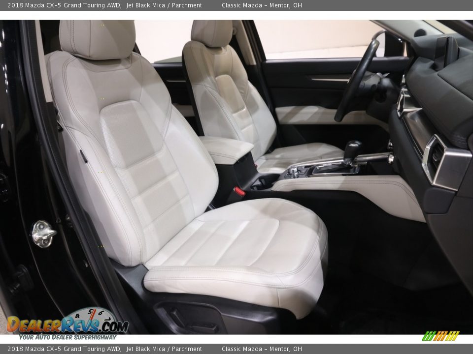 2018 Mazda CX-5 Grand Touring AWD Jet Black Mica / Parchment Photo #15