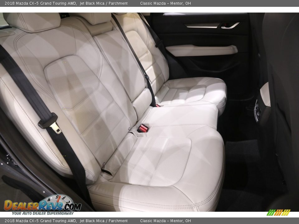 2018 Mazda CX-5 Grand Touring AWD Jet Black Mica / Parchment Photo #16