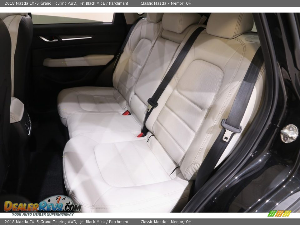 2018 Mazda CX-5 Grand Touring AWD Jet Black Mica / Parchment Photo #17