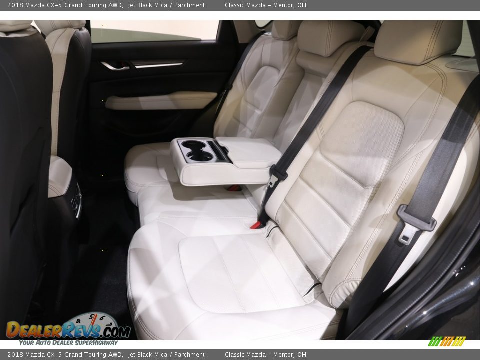 2018 Mazda CX-5 Grand Touring AWD Jet Black Mica / Parchment Photo #18