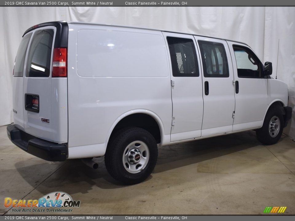 2019 GMC Savana Van 2500 Cargo Summit White / Neutral Photo #2