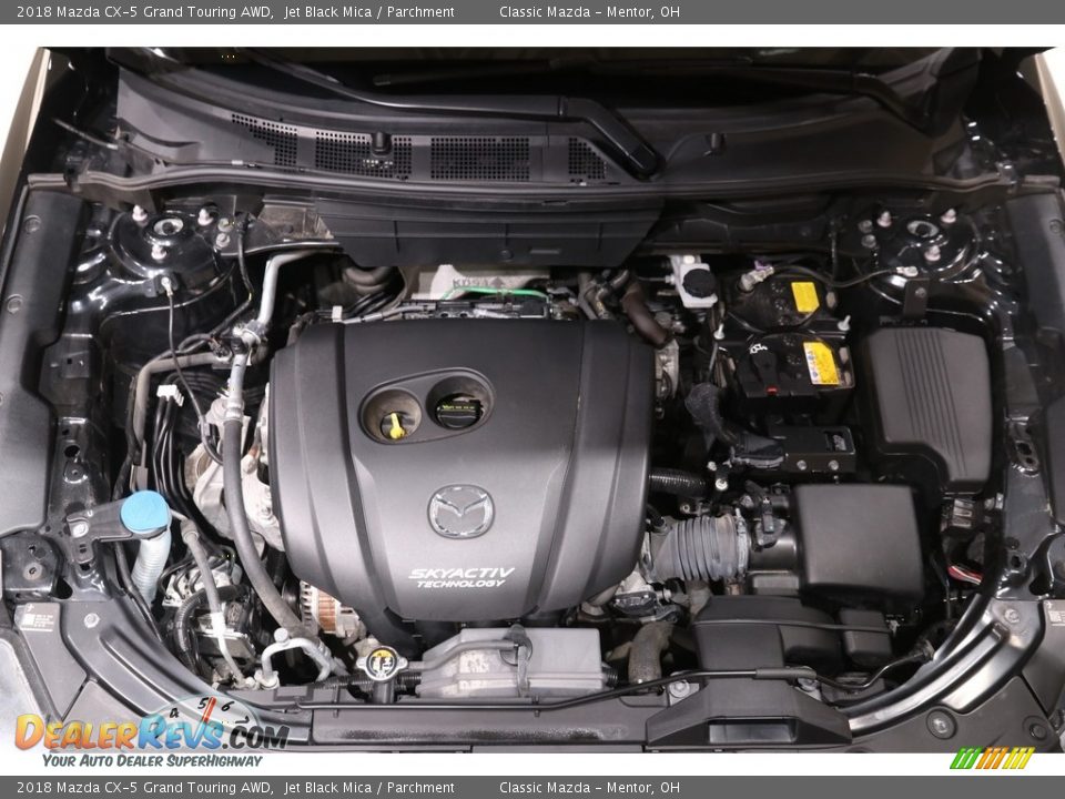2018 Mazda CX-5 Grand Touring AWD Jet Black Mica / Parchment Photo #20