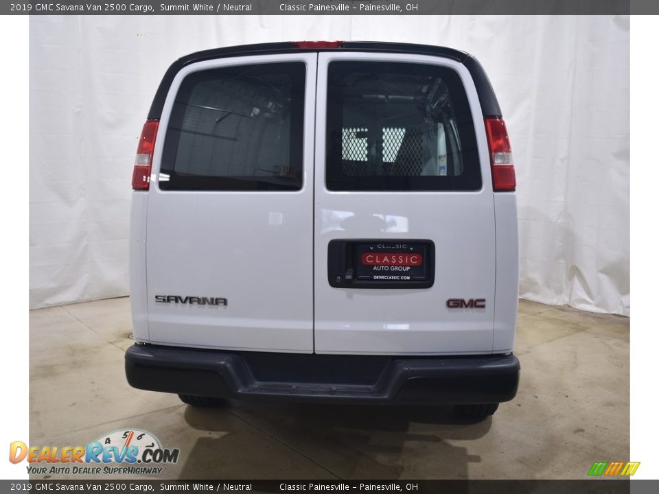 2019 GMC Savana Van 2500 Cargo Summit White / Neutral Photo #3