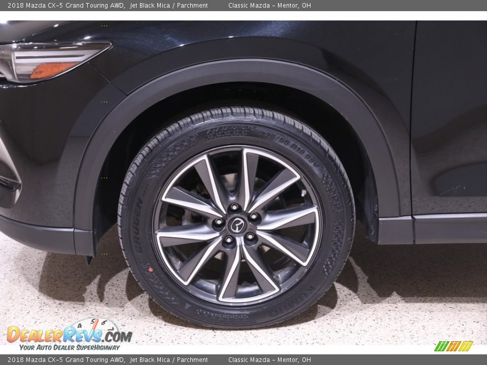 2018 Mazda CX-5 Grand Touring AWD Jet Black Mica / Parchment Photo #21