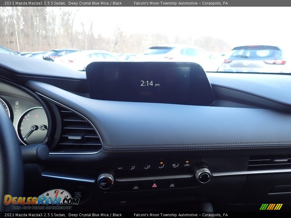 2021 Mazda Mazda3 2.5 S Sedan Deep Crystal Blue Mica / Black Photo #13