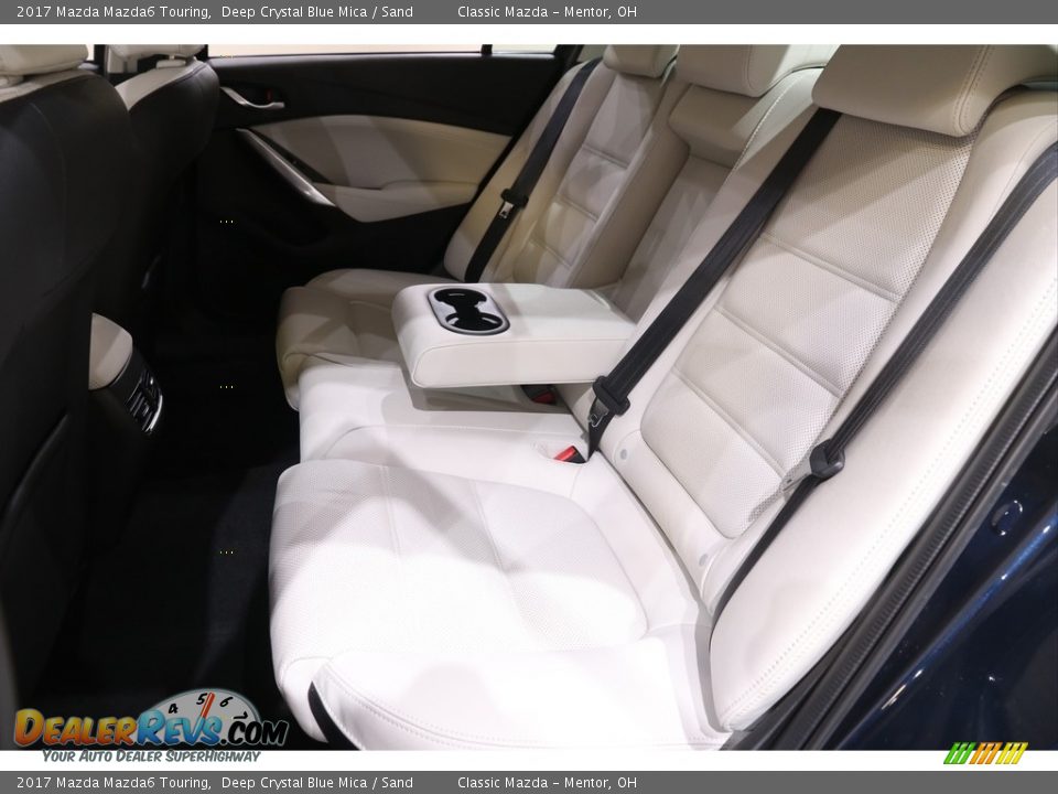 2017 Mazda Mazda6 Touring Deep Crystal Blue Mica / Sand Photo #19
