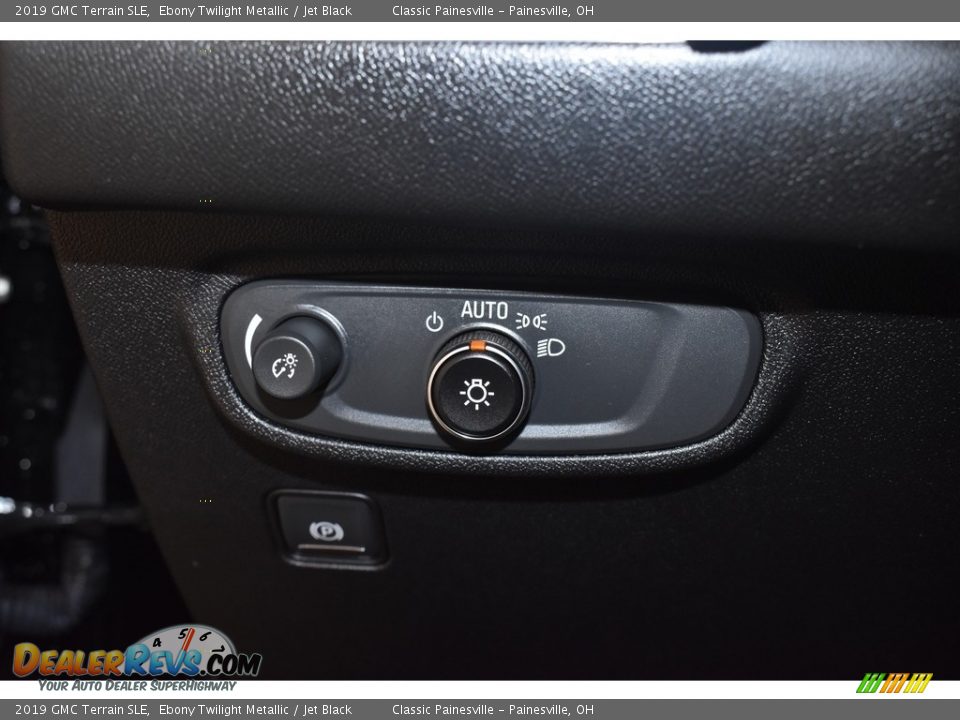 2019 GMC Terrain SLE Ebony Twilight Metallic / Jet Black Photo #10