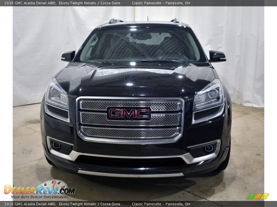 2016 GMC Acadia Denali AWD Ebony Twilight Metallic / Cocoa Dune Photo #4