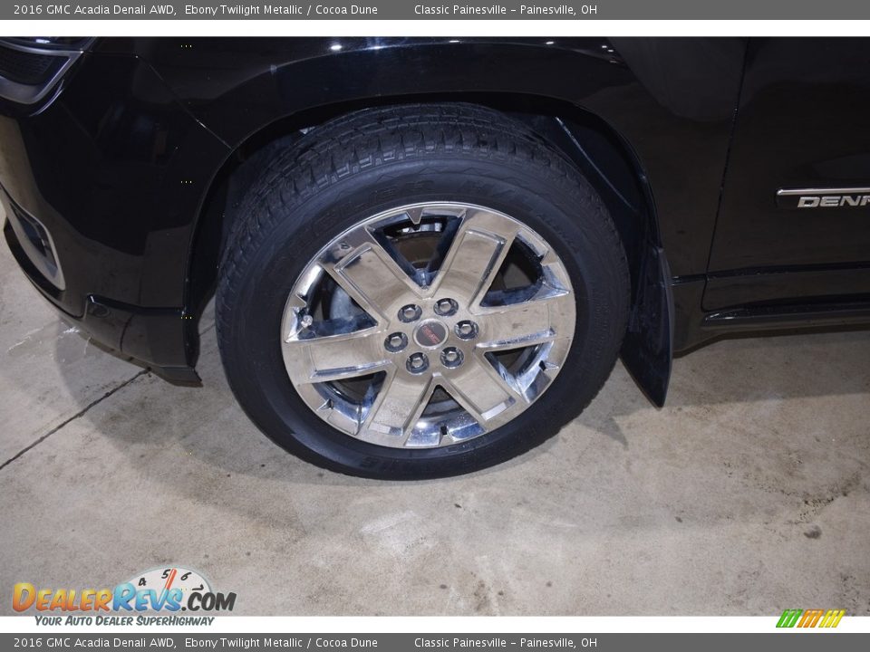 2016 GMC Acadia Denali AWD Ebony Twilight Metallic / Cocoa Dune Photo #5