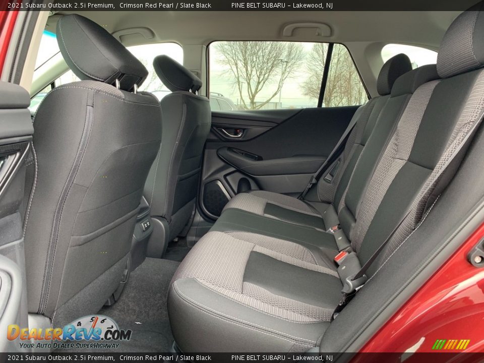 2021 Subaru Outback 2.5i Premium Crimson Red Pearl / Slate Black Photo #9