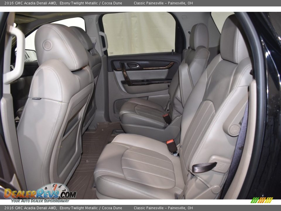 2016 GMC Acadia Denali AWD Ebony Twilight Metallic / Cocoa Dune Photo #9