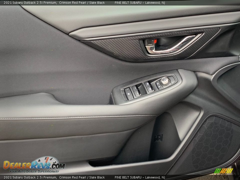 2021 Subaru Outback 2.5i Premium Crimson Red Pearl / Slate Black Photo #13