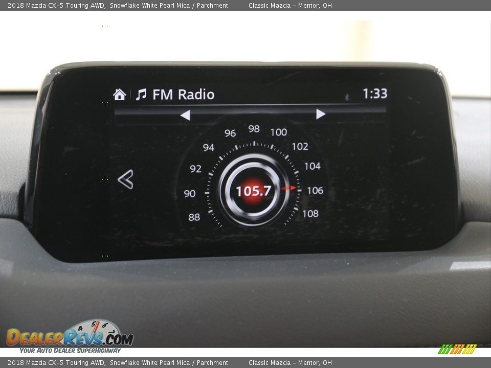 2018 Mazda CX-5 Touring AWD Snowflake White Pearl Mica / Parchment Photo #12