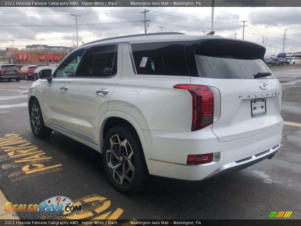 2021 Hyundai Palisade Calligraphy AWD Hyper White / Black Photo #3