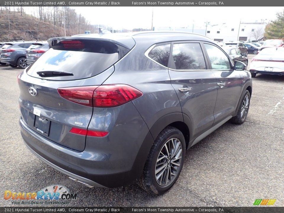 2021 Hyundai Tucson Limited AWD Coliseum Gray Metallic / Black Photo #2