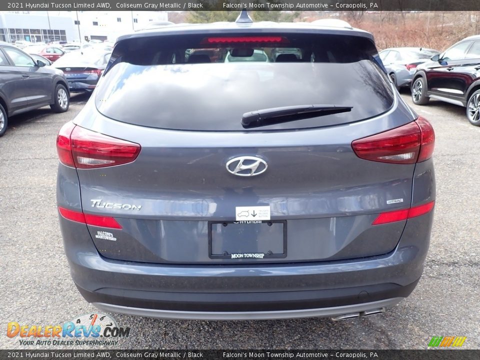 2021 Hyundai Tucson Limited AWD Coliseum Gray Metallic / Black Photo #3