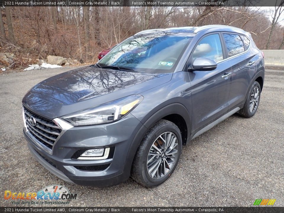 2021 Hyundai Tucson Limited AWD Coliseum Gray Metallic / Black Photo #5