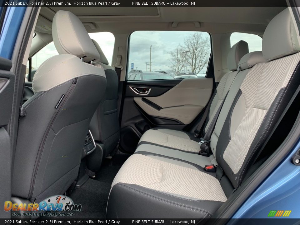 2021 Subaru Forester 2.5i Premium Horizon Blue Pearl / Gray Photo #9