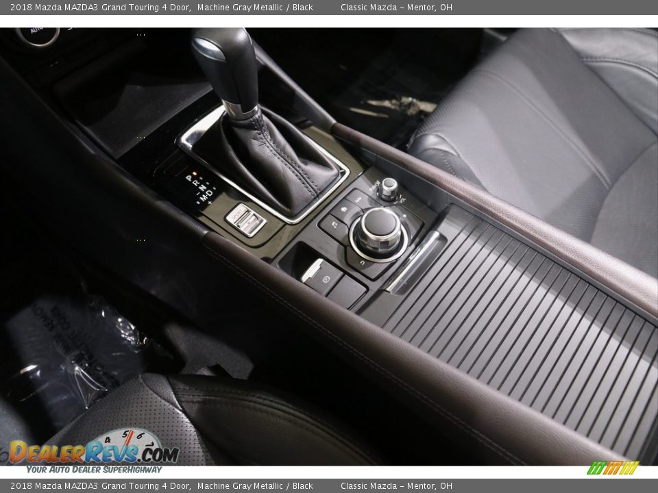 2018 Mazda MAZDA3 Grand Touring 4 Door Machine Gray Metallic / Black Photo #15