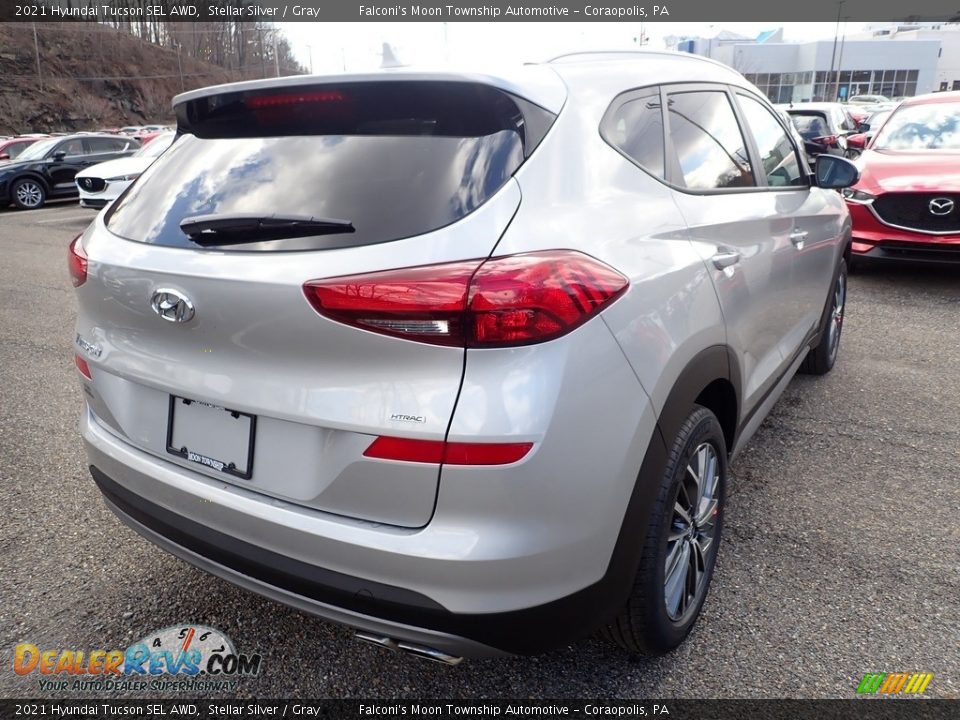 2021 Hyundai Tucson SEL AWD Stellar Silver / Gray Photo #2