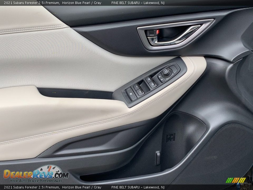 2021 Subaru Forester 2.5i Premium Horizon Blue Pearl / Gray Photo #13