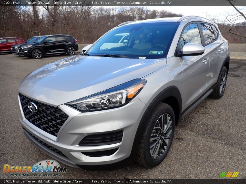 2021 Hyundai Tucson SEL AWD Stellar Silver / Gray Photo #5