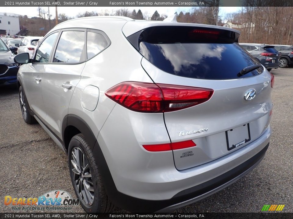 2021 Hyundai Tucson SEL AWD Stellar Silver / Gray Photo #6