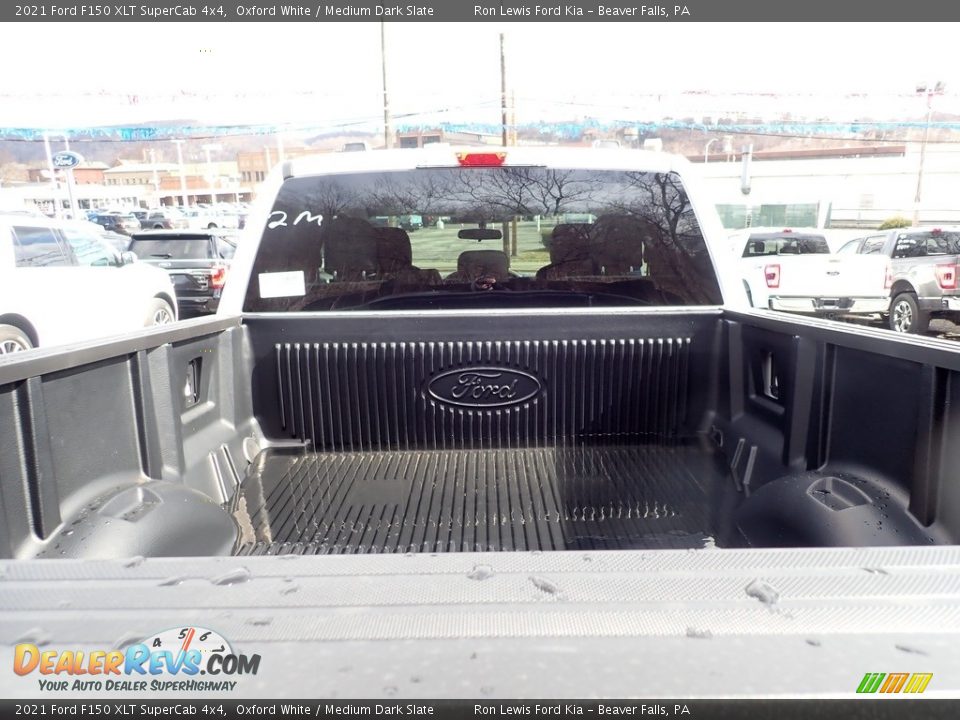 2021 Ford F150 XLT SuperCab 4x4 Oxford White / Medium Dark Slate Photo #9