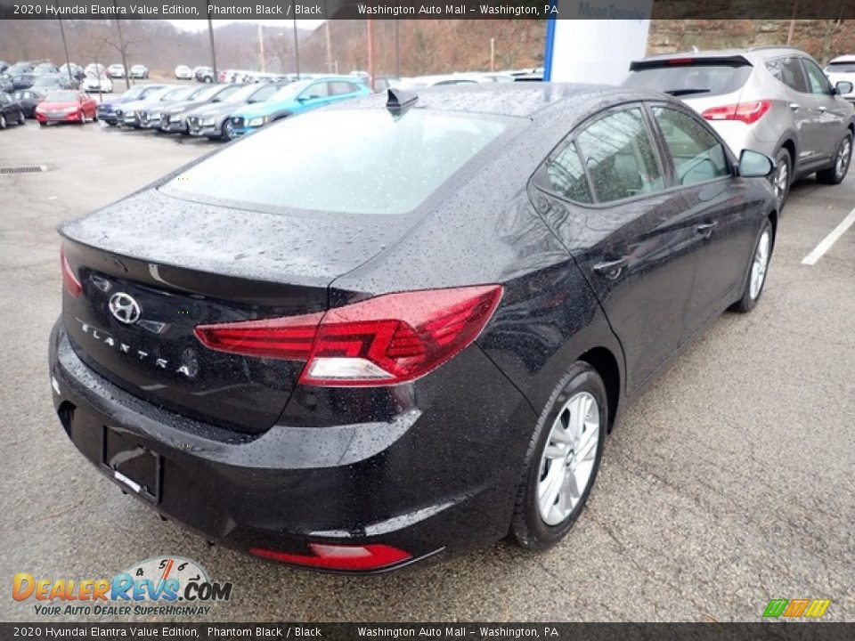 2020 Hyundai Elantra Value Edition Phantom Black / Black Photo #2