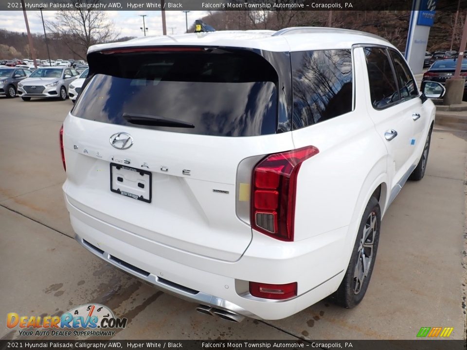 2021 Hyundai Palisade Calligraphy AWD Hyper White / Black Photo #2