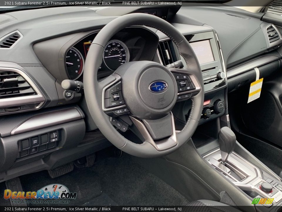 2021 Subaru Forester 2.5i Premium Ice Silver Metallic / Black Photo #12