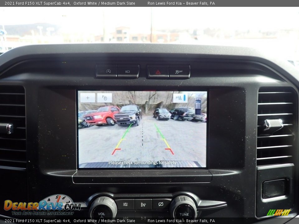 2021 Ford F150 XLT SuperCab 4x4 Oxford White / Medium Dark Slate Photo #18